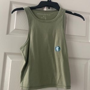 Green Aeropostale Crop Tank